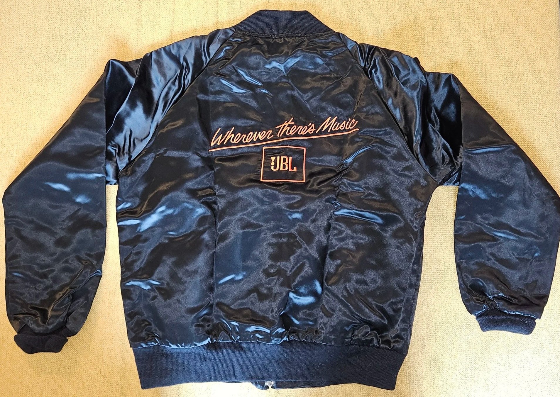 Wherever there's Music - JBL Satin Bomber Jacket