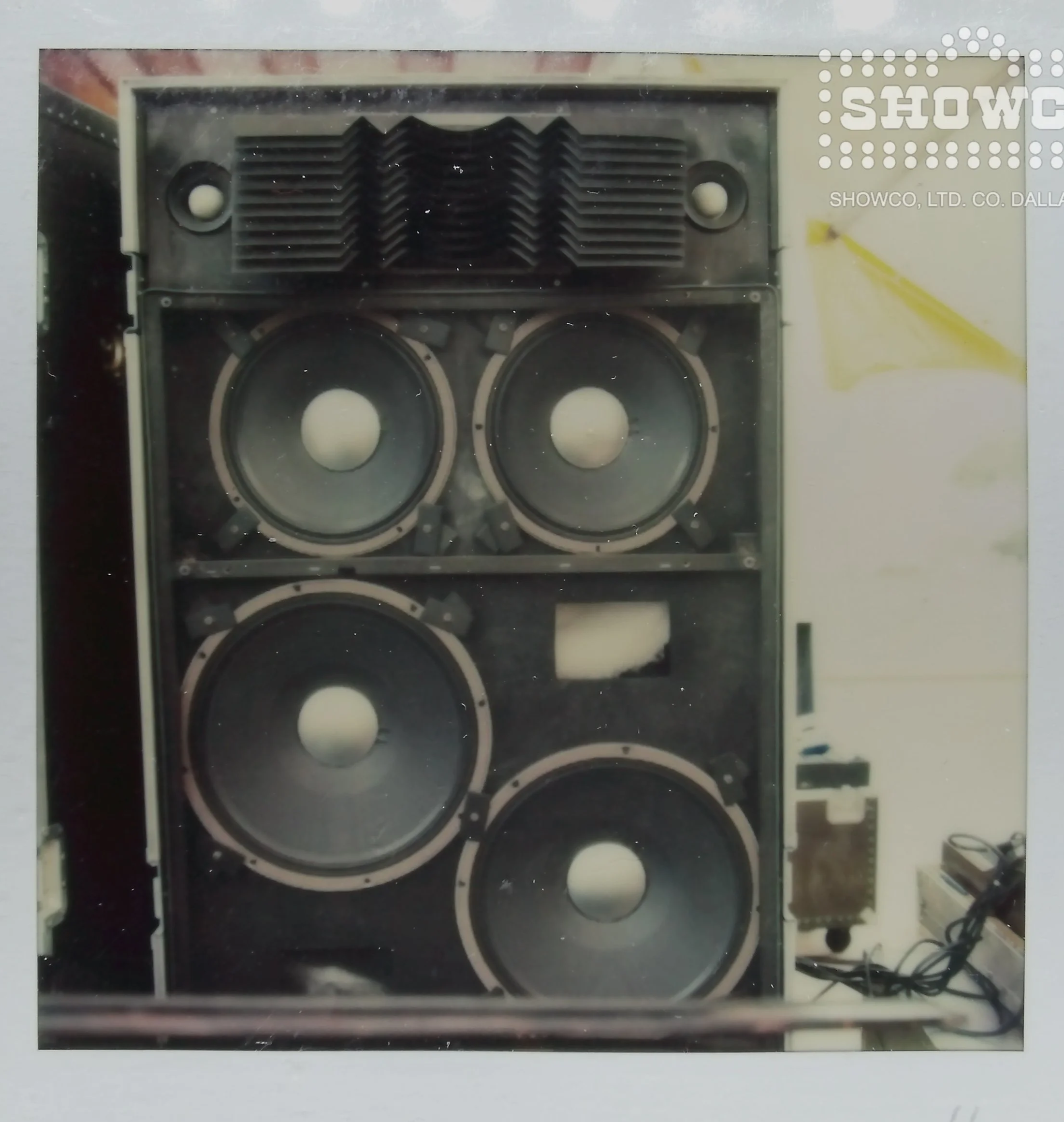 Showco Speakers 1977 Genesis