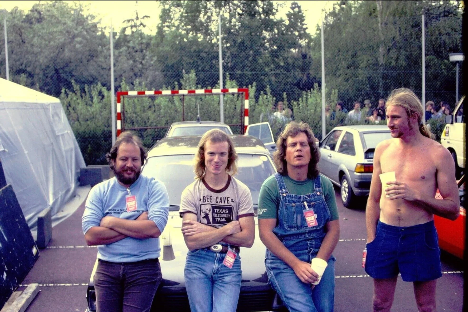 JB, Mark Hughes, JW, Donnie