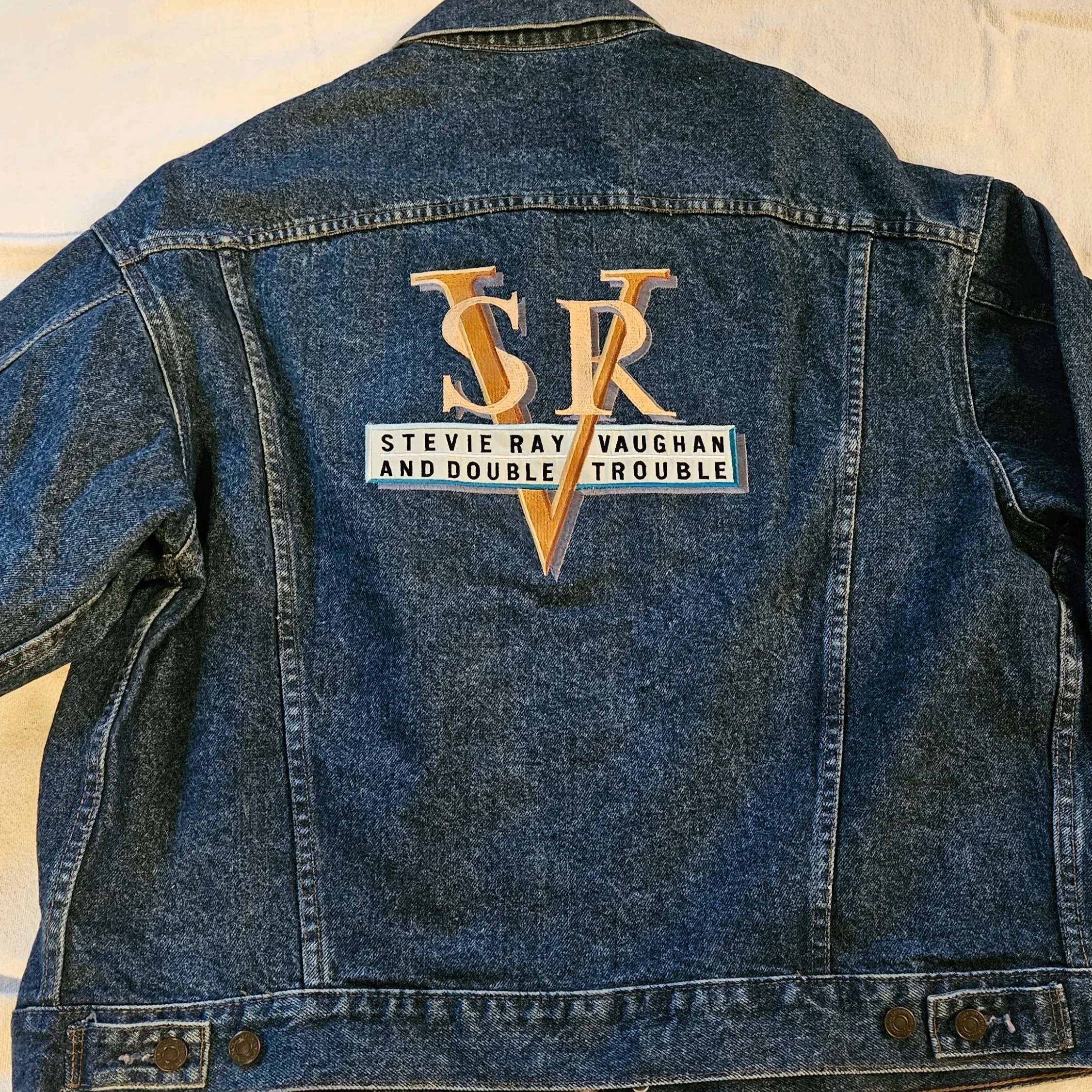 SRV/In Step Denim Jacket - Funk Collection (coming soon to the swag shop)