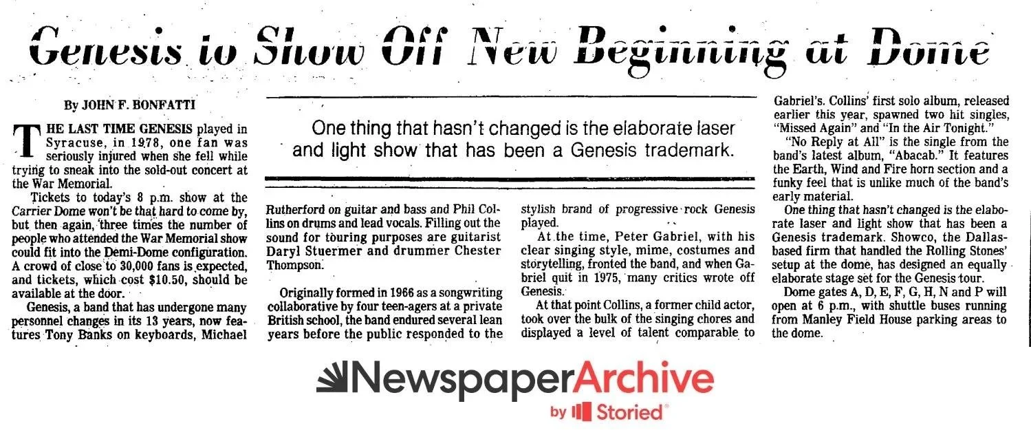 December 11, 1981 - Syracuse Post Standard P. 26