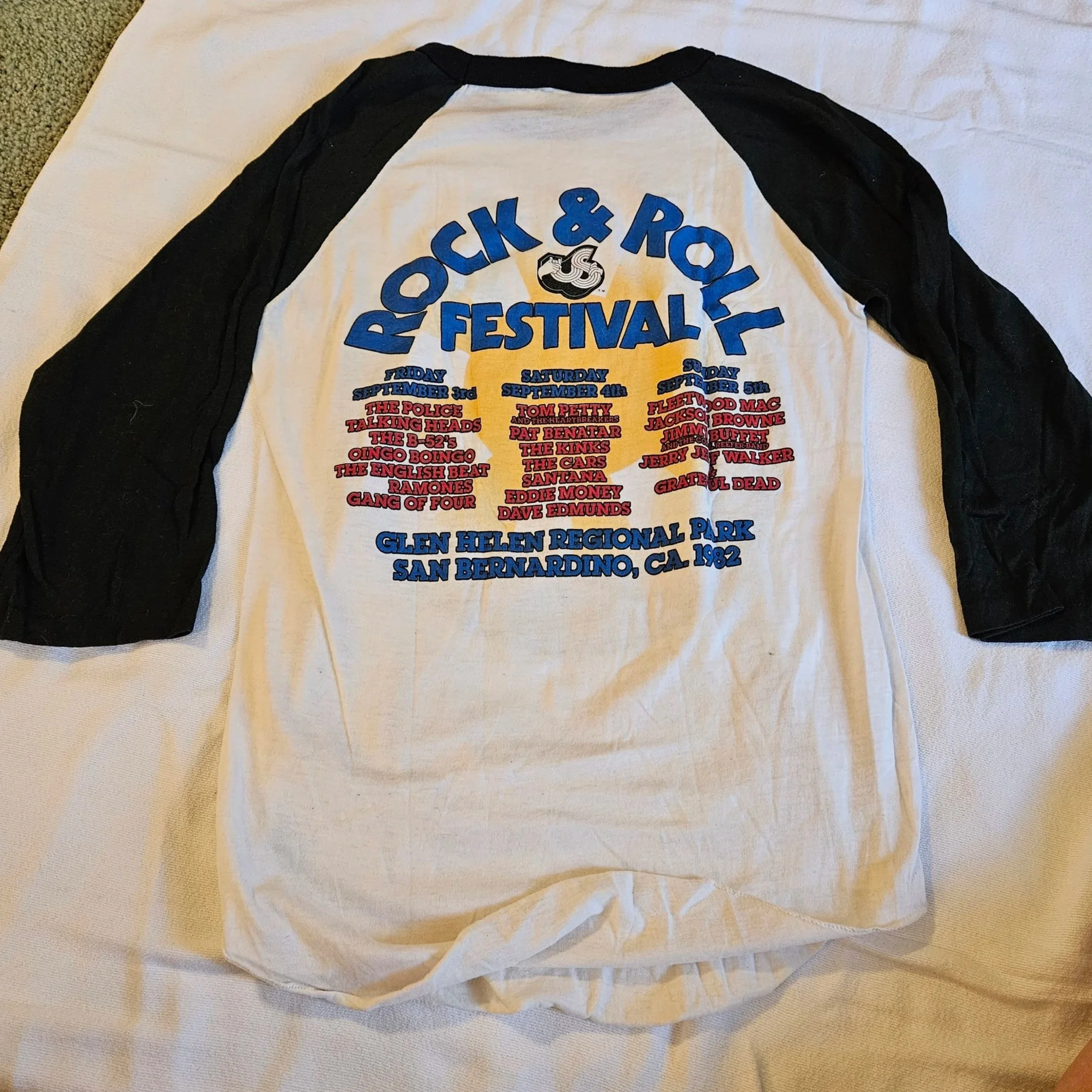 US Fest Jersey Shirt (back)
