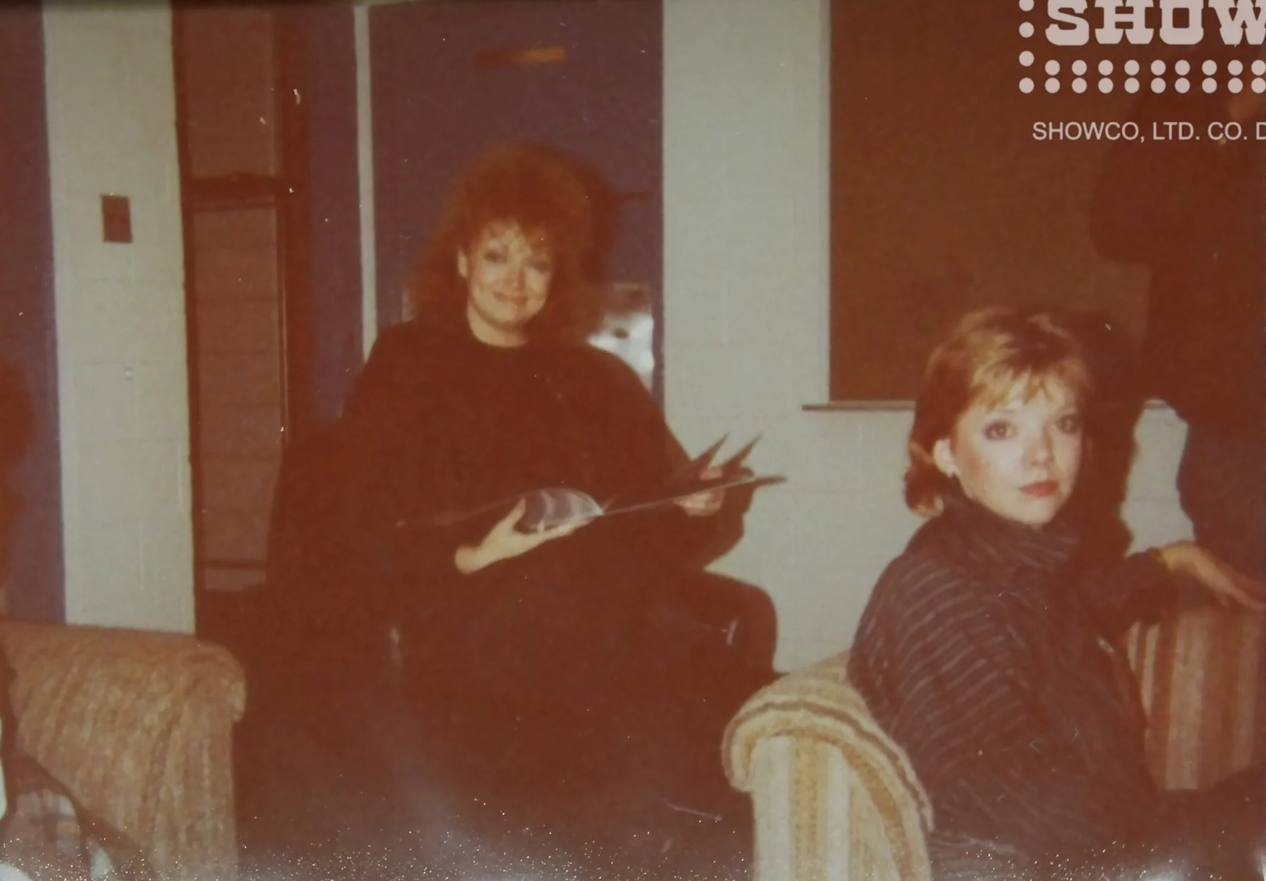 Genesis backstage 1983