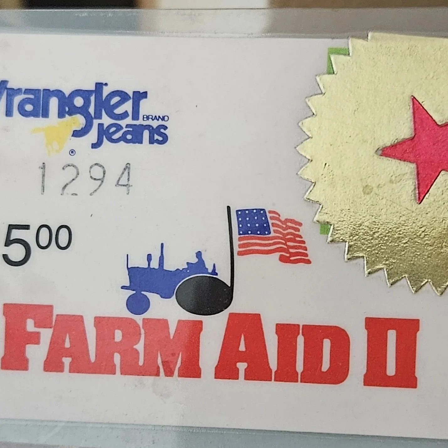 Farm Aid II Crew Laminate/Pass