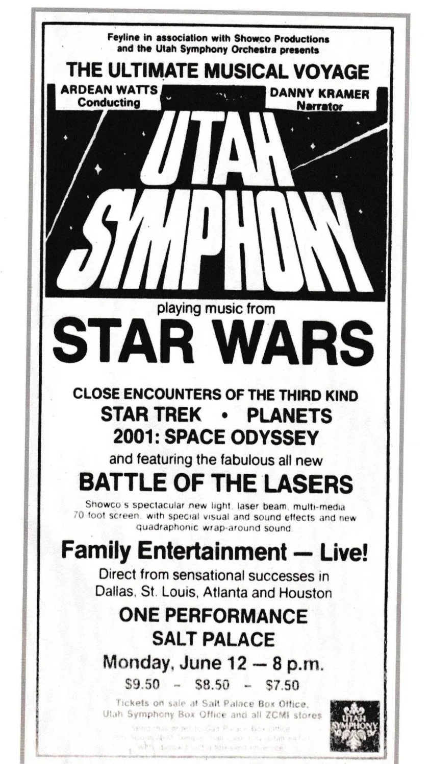 June 2, 1978 Daily Utah Chronicle -SYMPHONY STAR WARS-BEACH BOYS