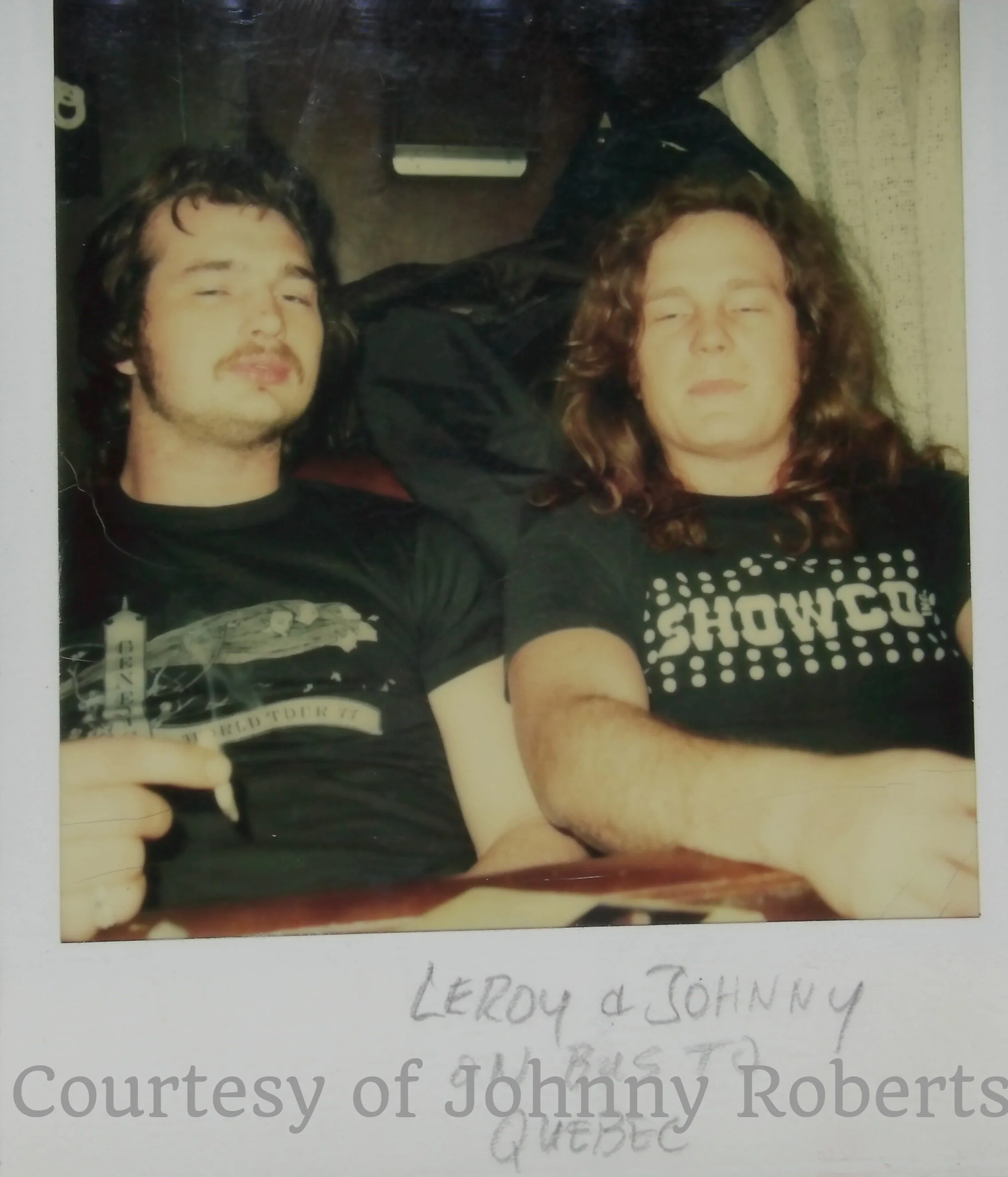 Leroy and JW smoking the evidence before border GENESIS