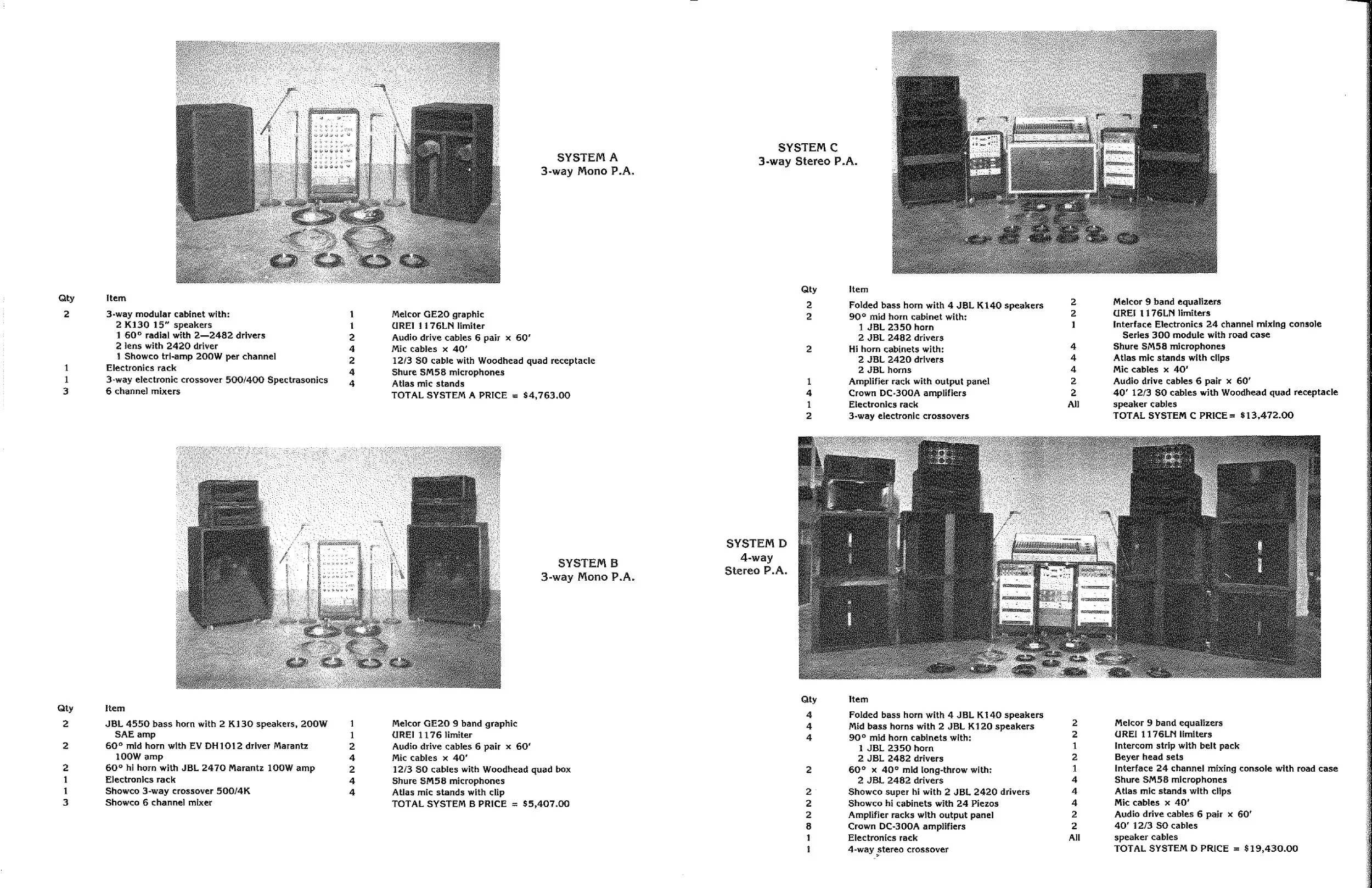 Showco Garage Sale Flyer