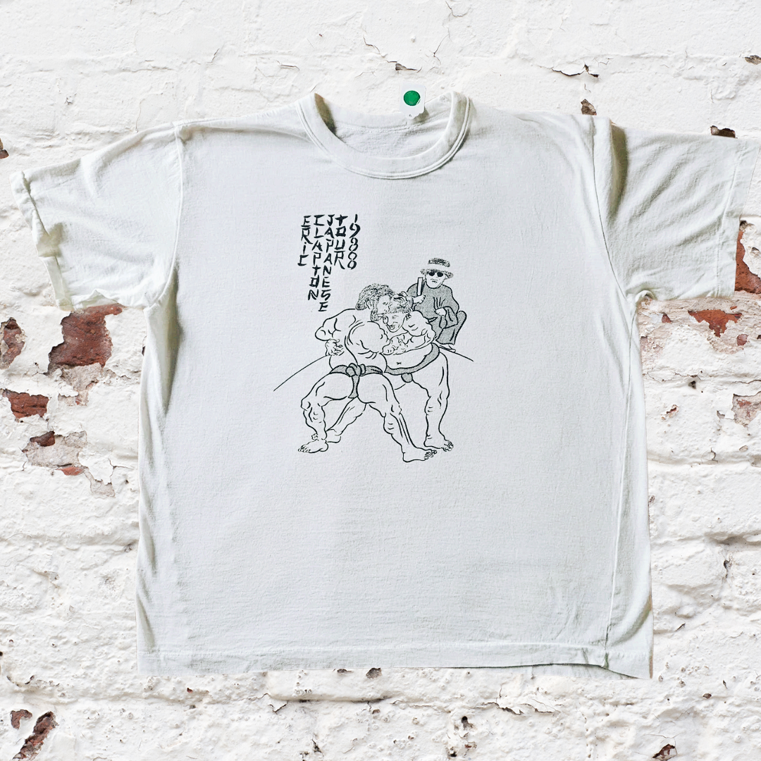 Eric Clapton Japanese Tour 1988 Tour shirt - Mark KNopfler & Elton John