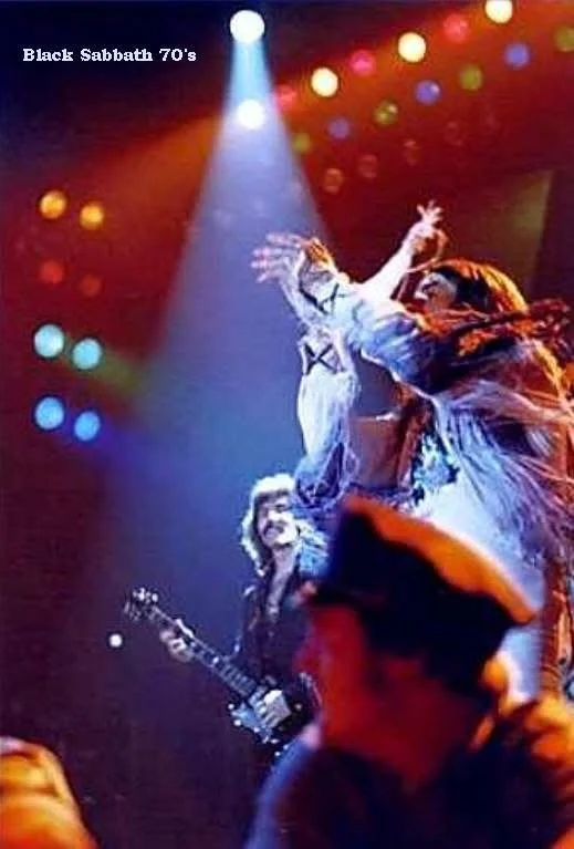 A live performance of Black Sabbath from the 1970s.