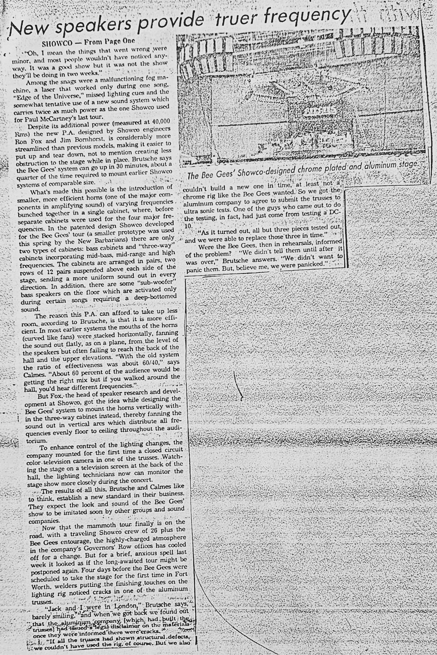 Article with Jack Calmes and Ian Knight - 2