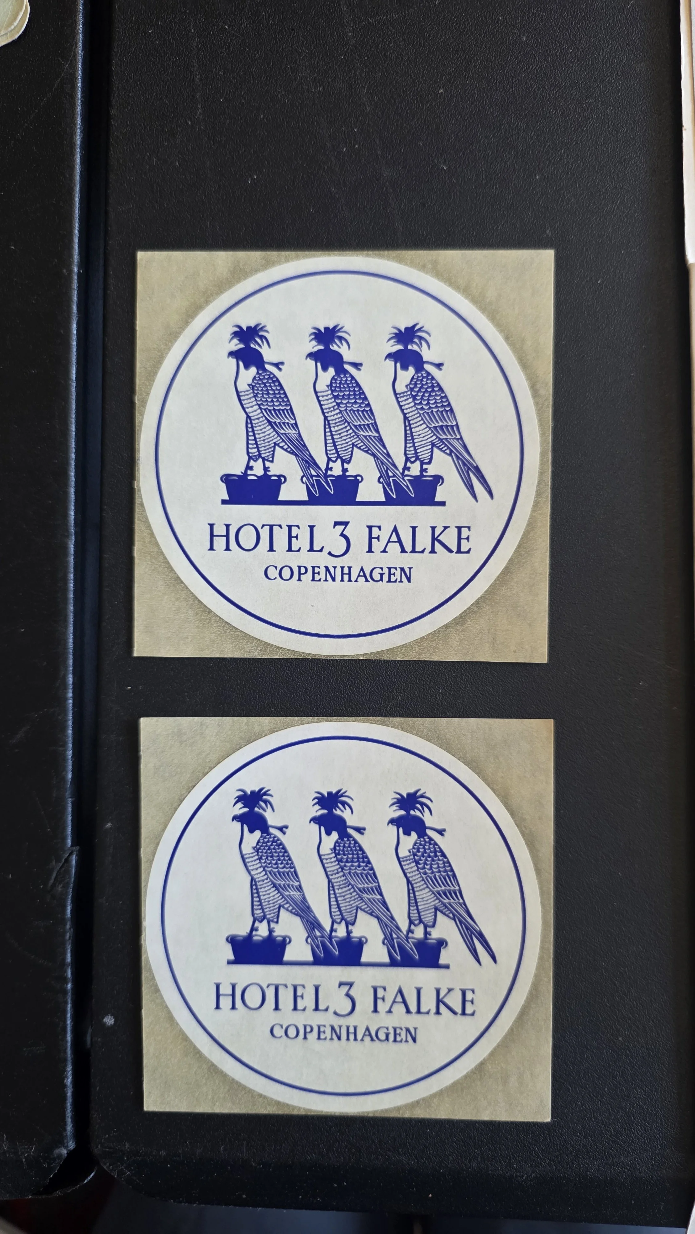 Hotel 3 Falke Copenhagen stickers