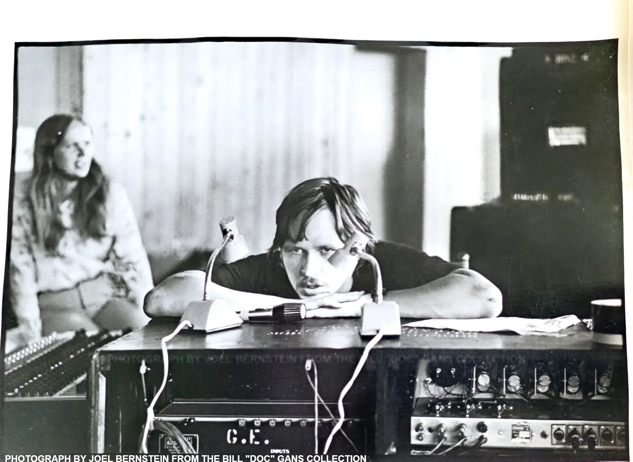 Bill "Doc" Gans at the monitor position.