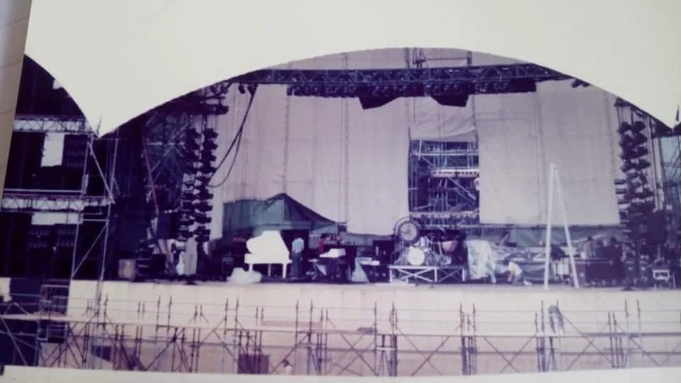Led Zeppelin Knebworth stage