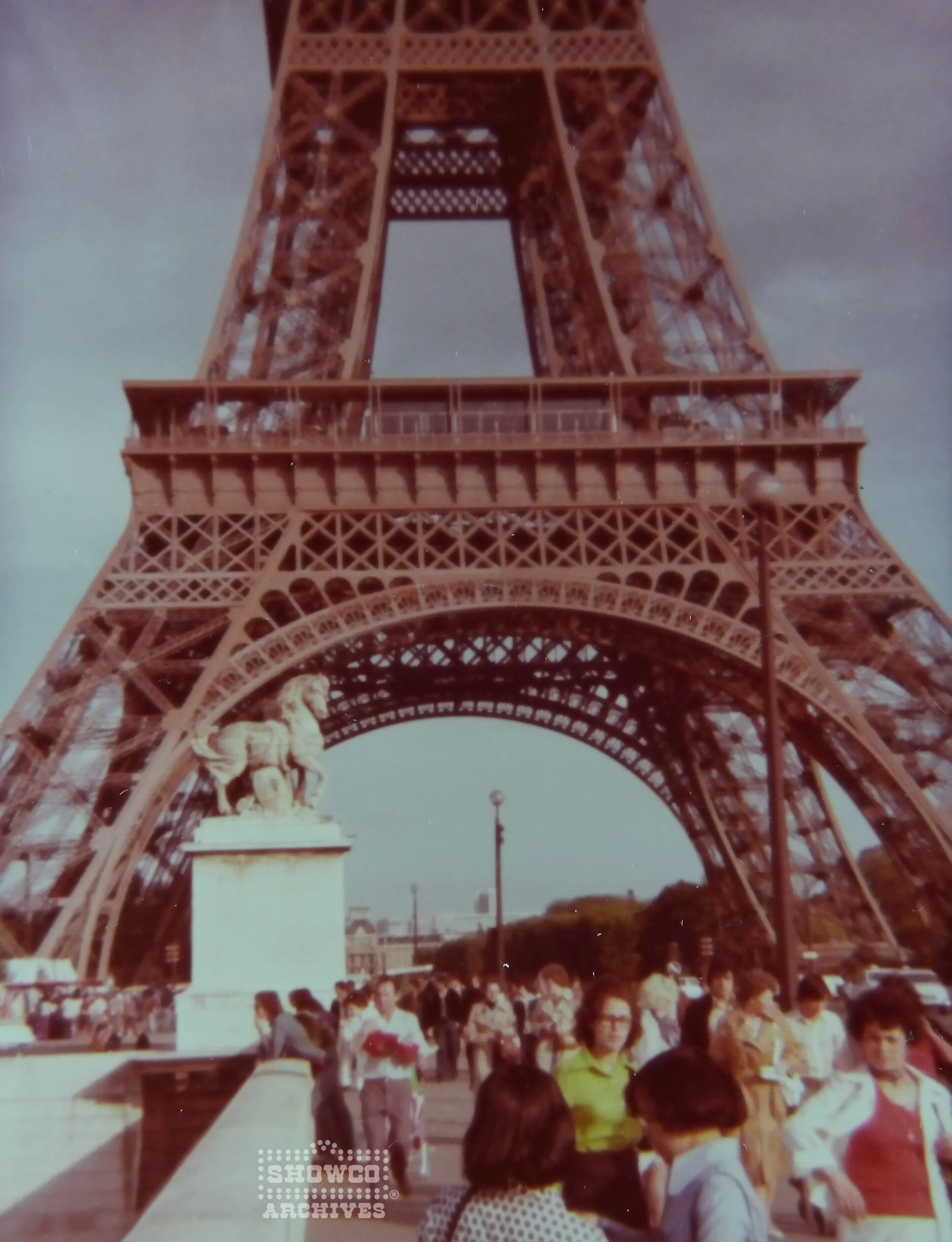 1976 David Bowie Tour - Eiffel Tower