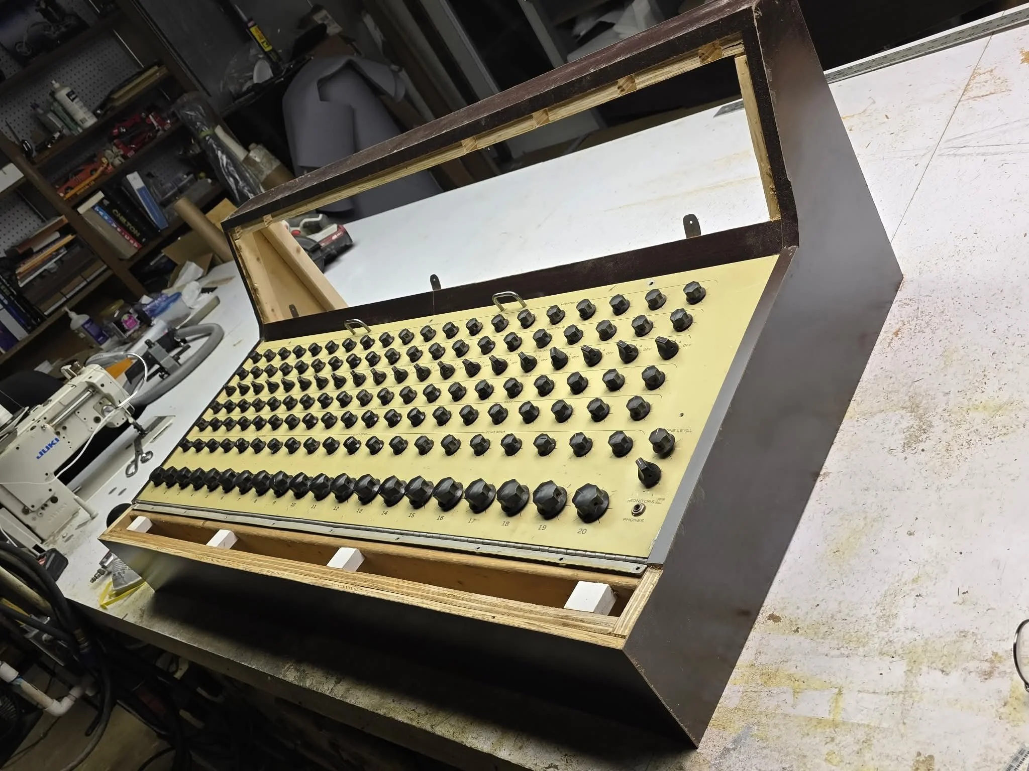 Three Dog Night Showco Yellow Mixer