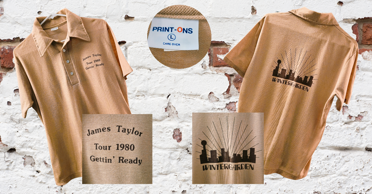 James Taylor Gettin' Ready 1980 Tour Polo Wintergreen.png
