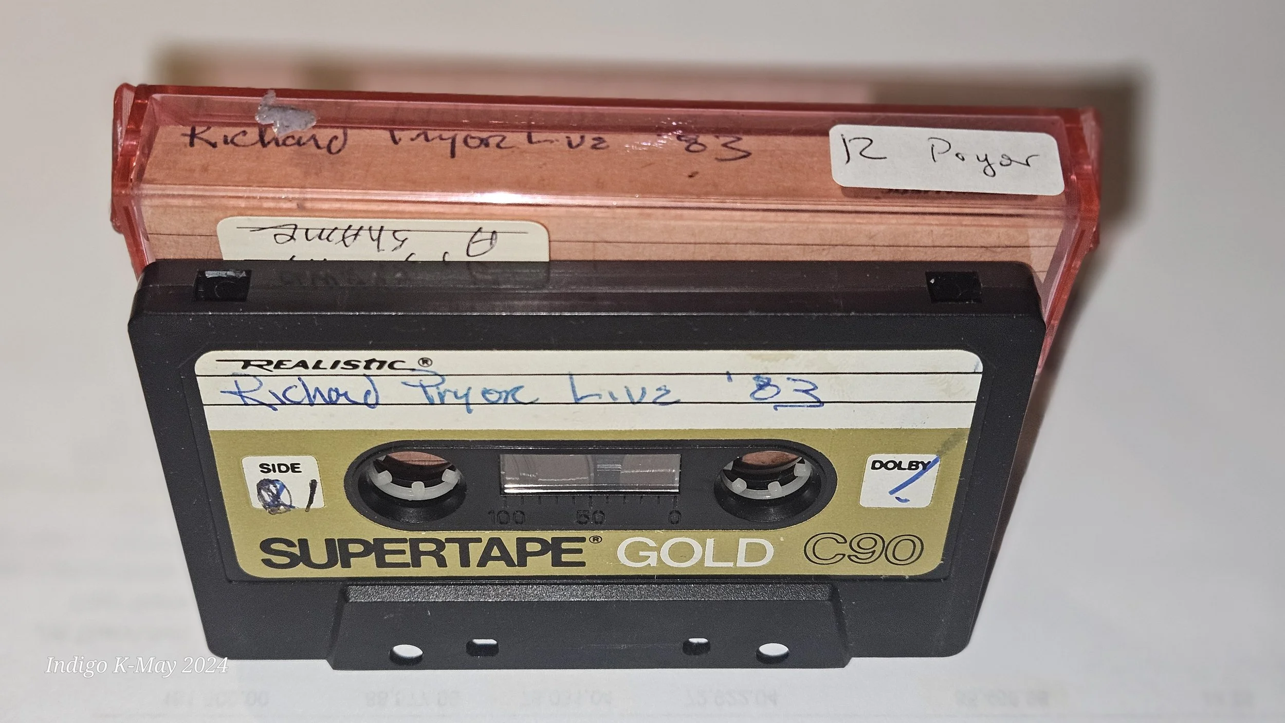 Richard Pryor Soundboard Tape 1983 Show recorded by the late Roy Snyder. 