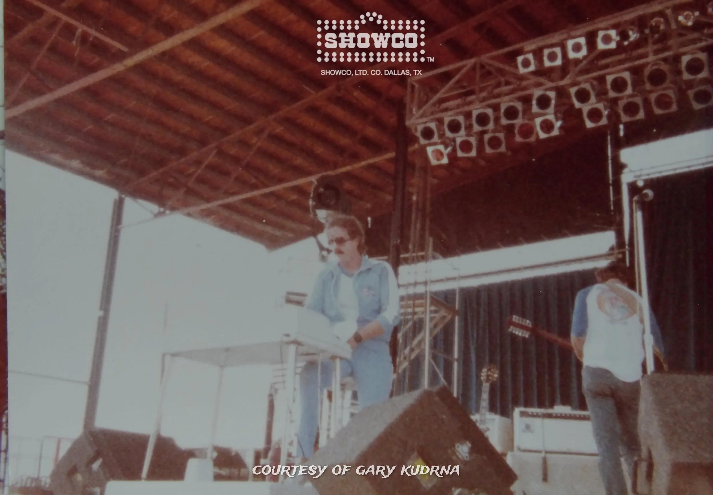 Denny Stech, keyboard tech, Beach Boys 1982