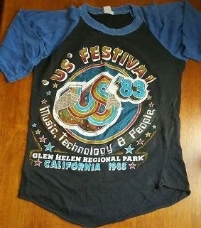 US FEST '83 JERSEY SHIRT
