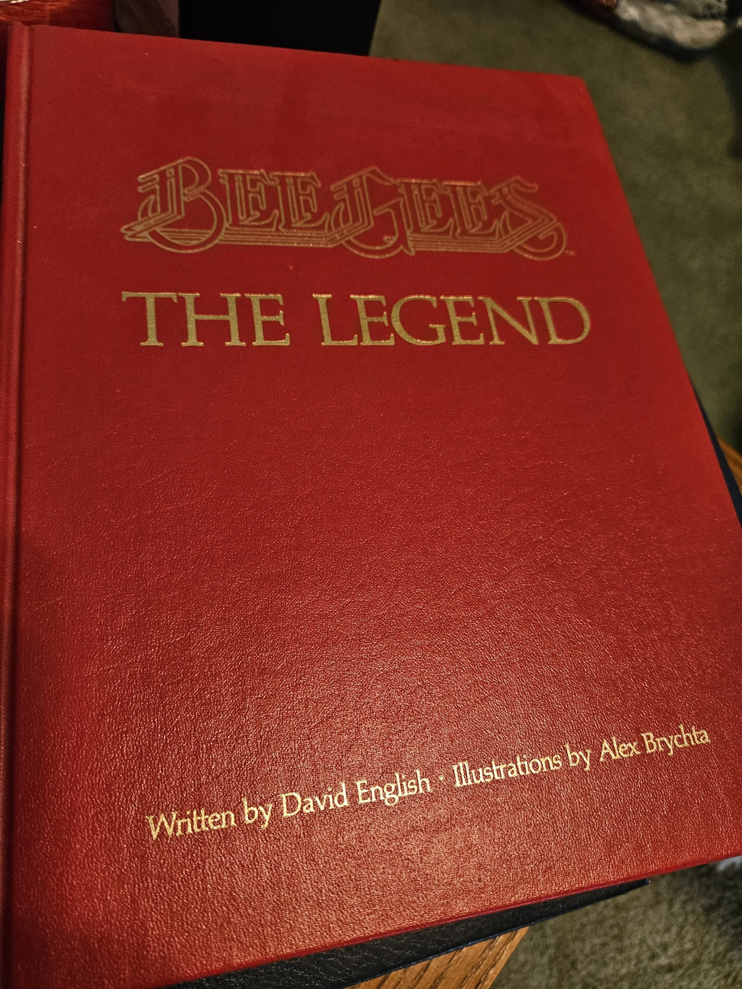 Bee Gees - The Legend - A Christmas Book by the Bee Gees - Given to Crew