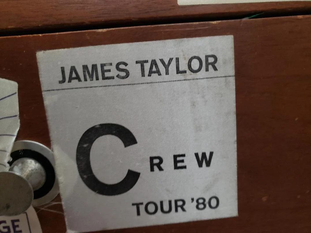 James Taylor 1980 Crew laminate