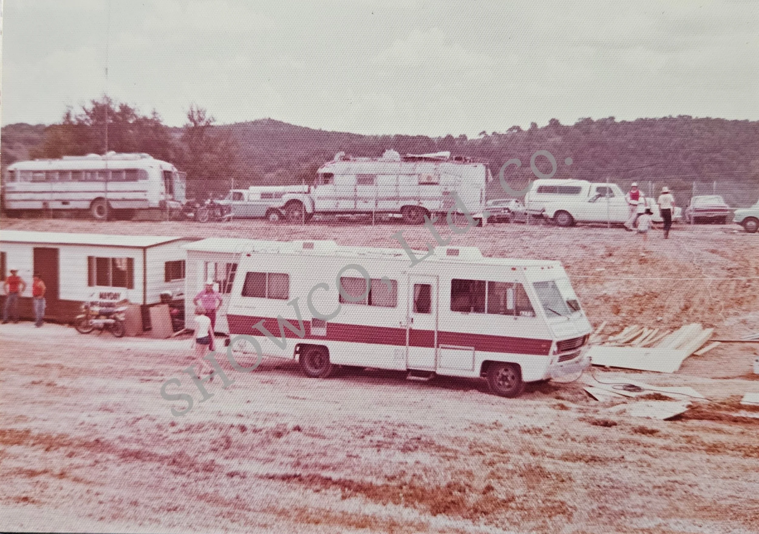 Sunshine Fest 1975 - trailers - Courtesy Chari Short