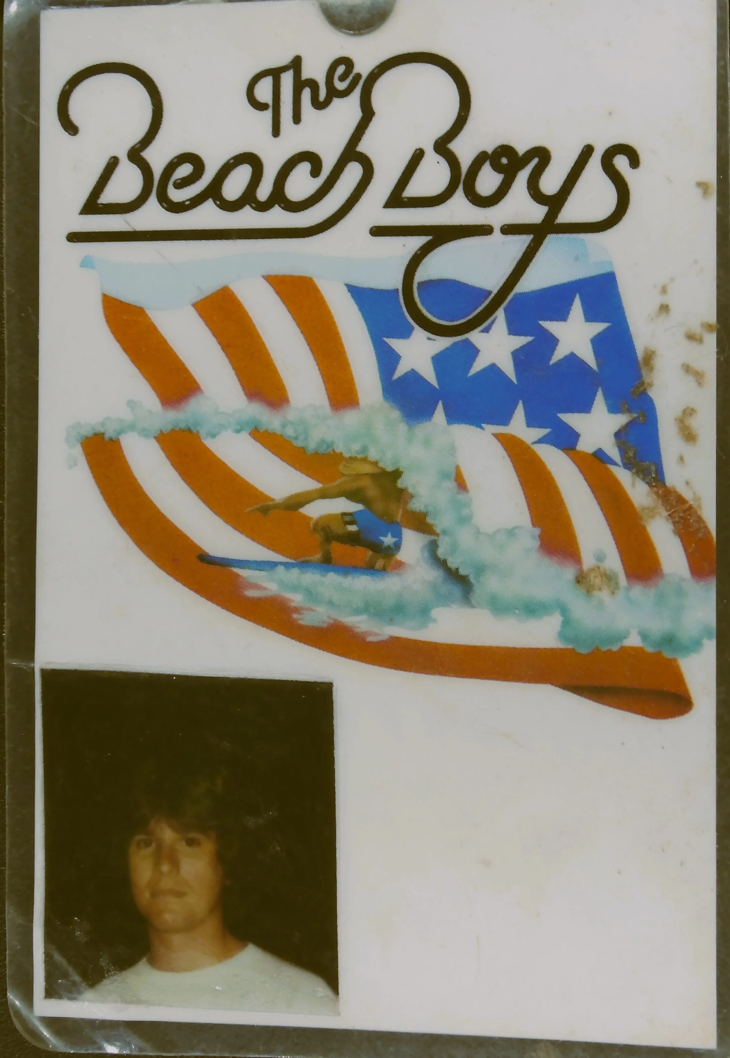 The Beach Boys laminate- courtesy of Gary Kudrna