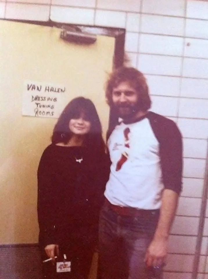 VALERIE BERTINELLI-BLAKE-1980-VAN HALEN