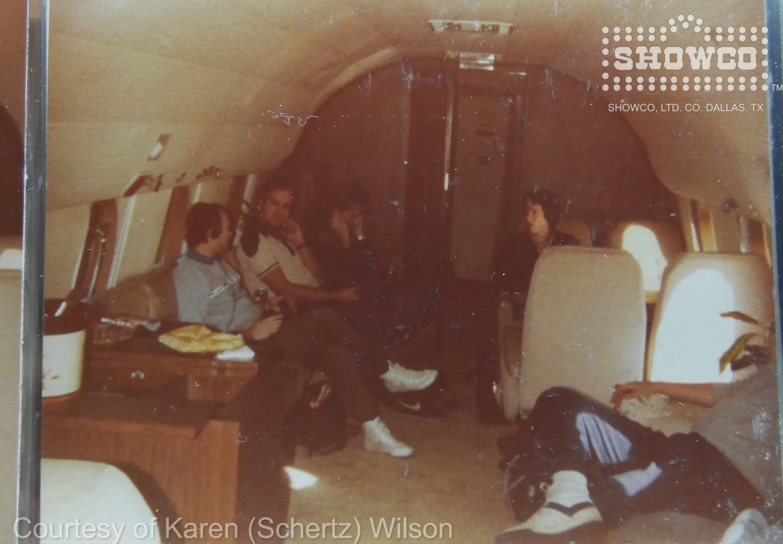 GENESIS TOUR 12.83  ANDY MACKRILL, CRAIG SCHERTZ,  MIKE RUTHERFORD, TONY BANKS