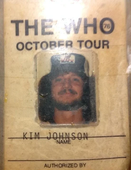The Who laminate - Kim Johnson
