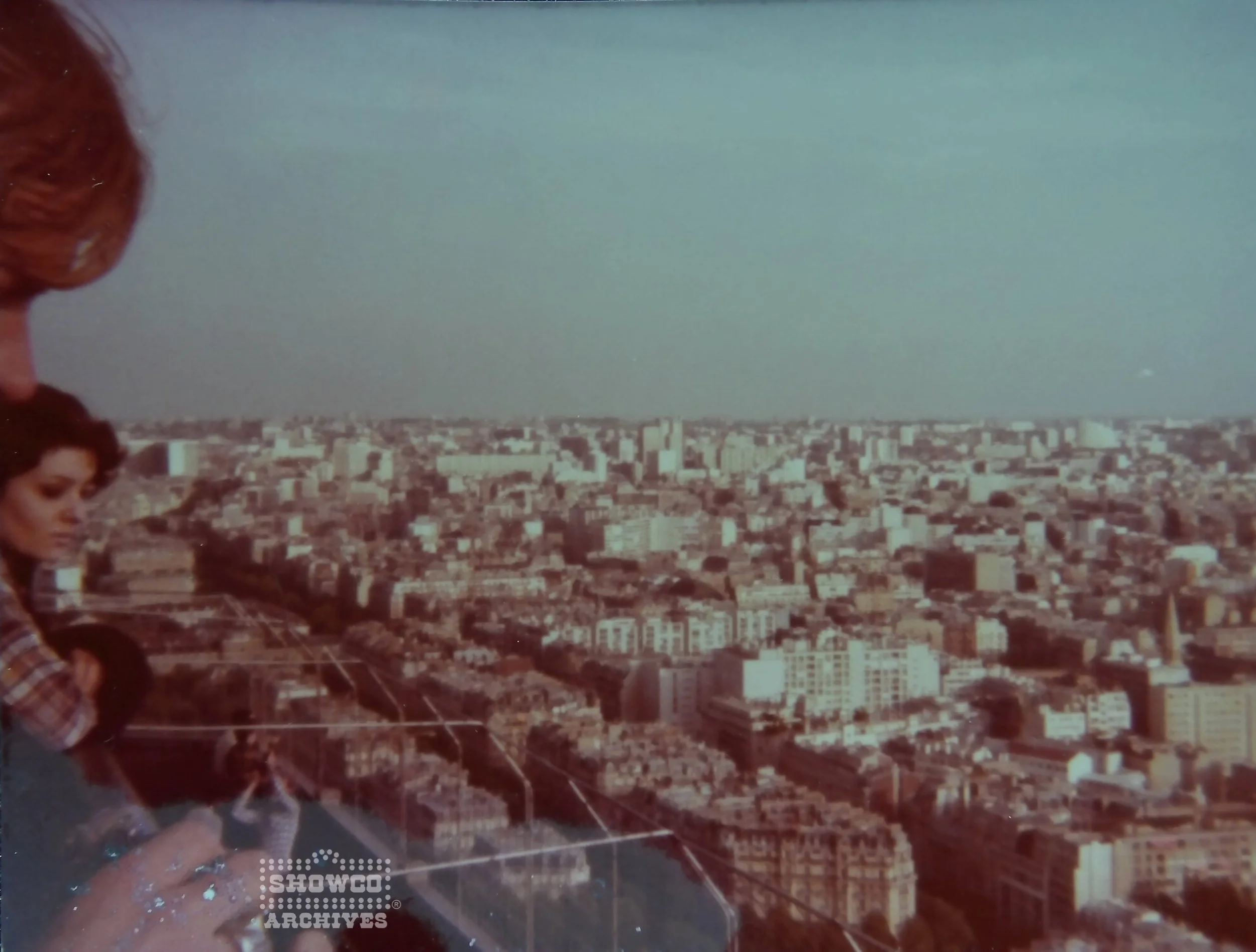 1976 David Bowie Tour  - Paris, France Eiffel Tower - Donnie Kretzschmar