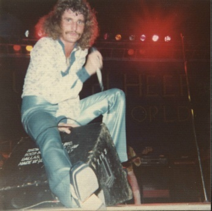David Byron - Uriah Heep - Showco wedge 📸Konstantinos Takos