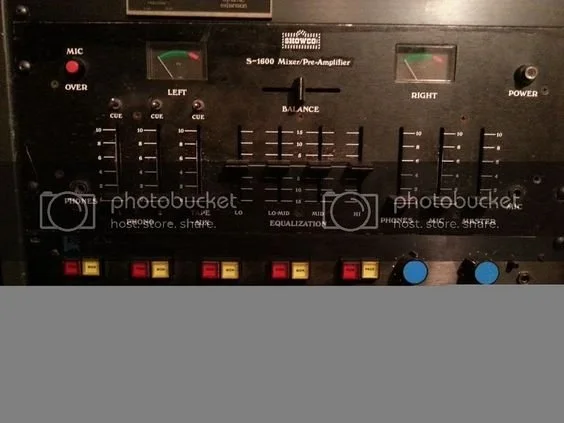 Showco preamplifier.