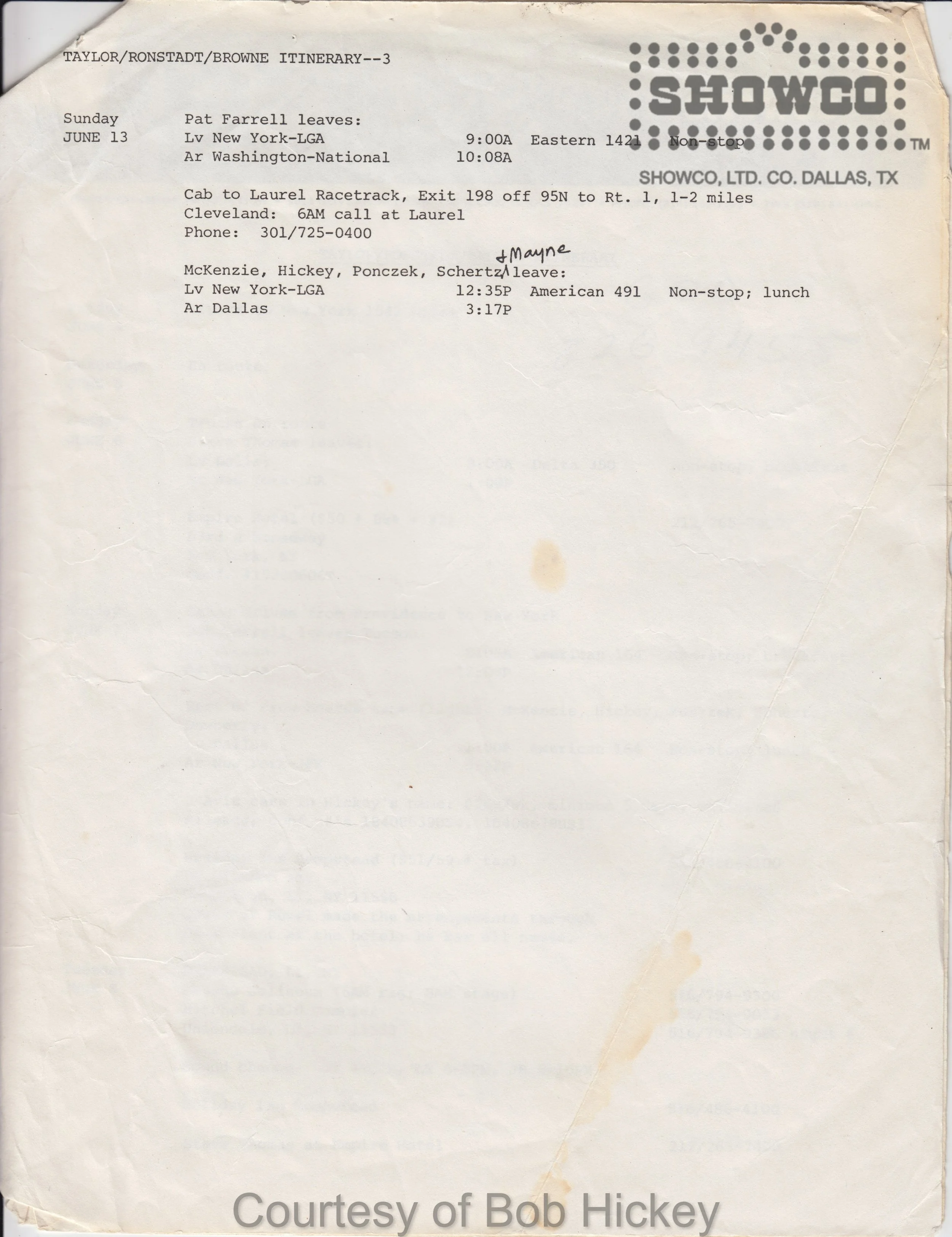 TAYLOR RONSTADT BROWNE ITINERARY.jpg