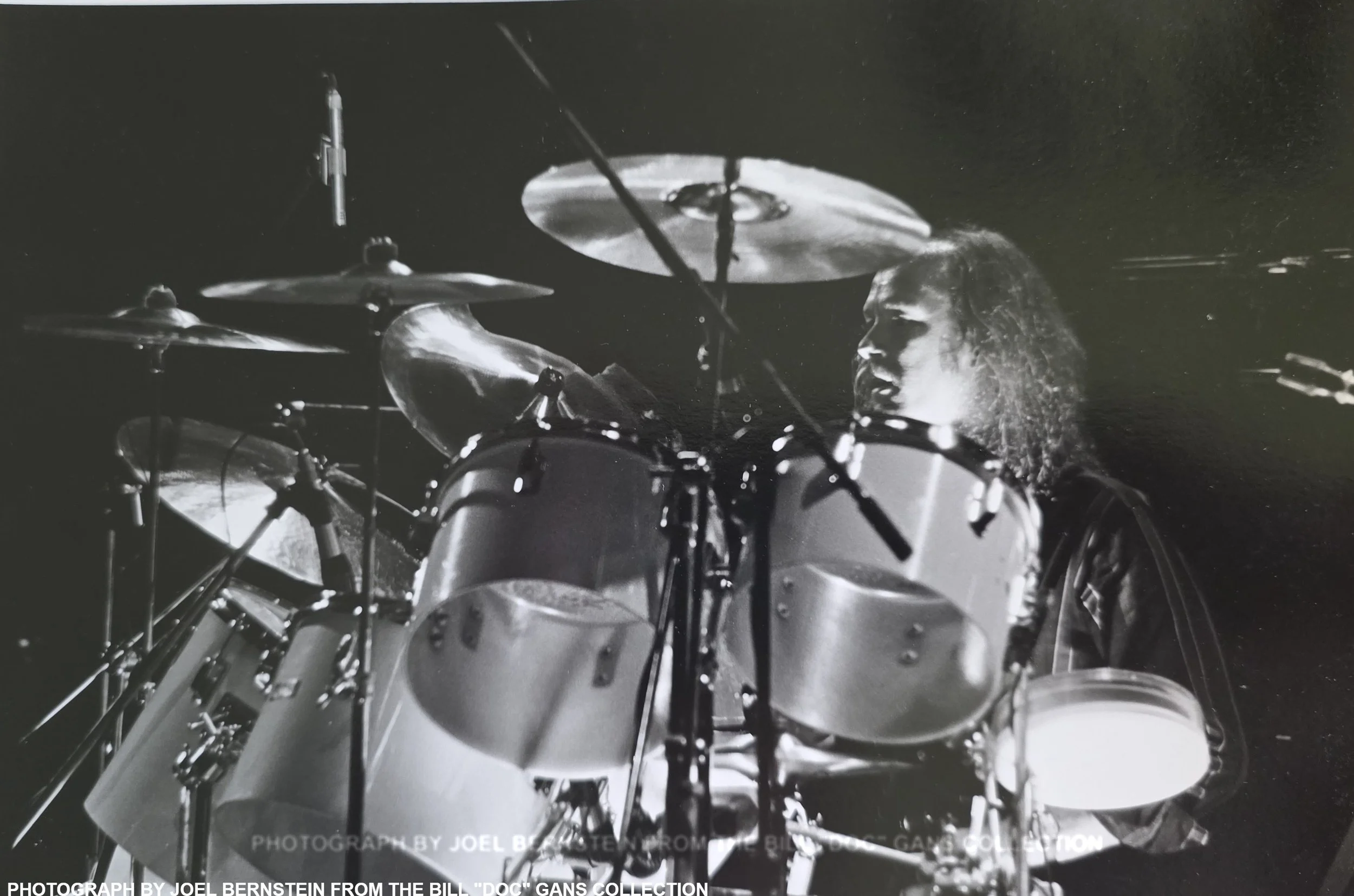 Russ Kunkel at the drum kit.