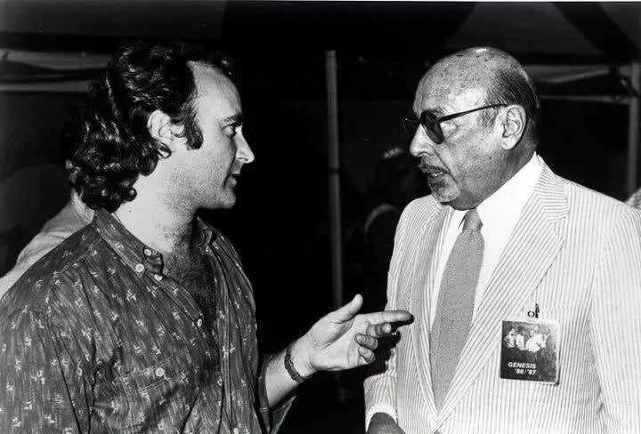 Ahmet Ertegun-PHIL COLLINS 1986