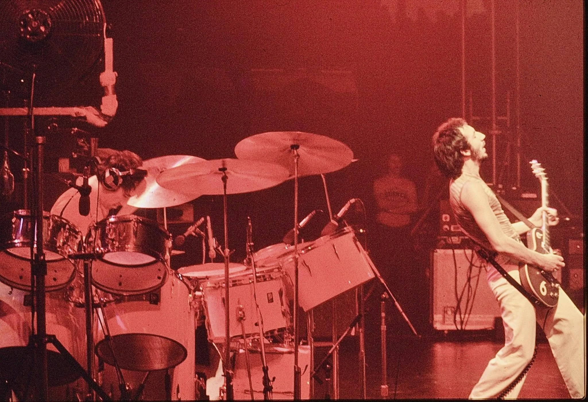 Pete Townsend, Jim Hubbard in Showco shirt-courtesy of Jason Gifford