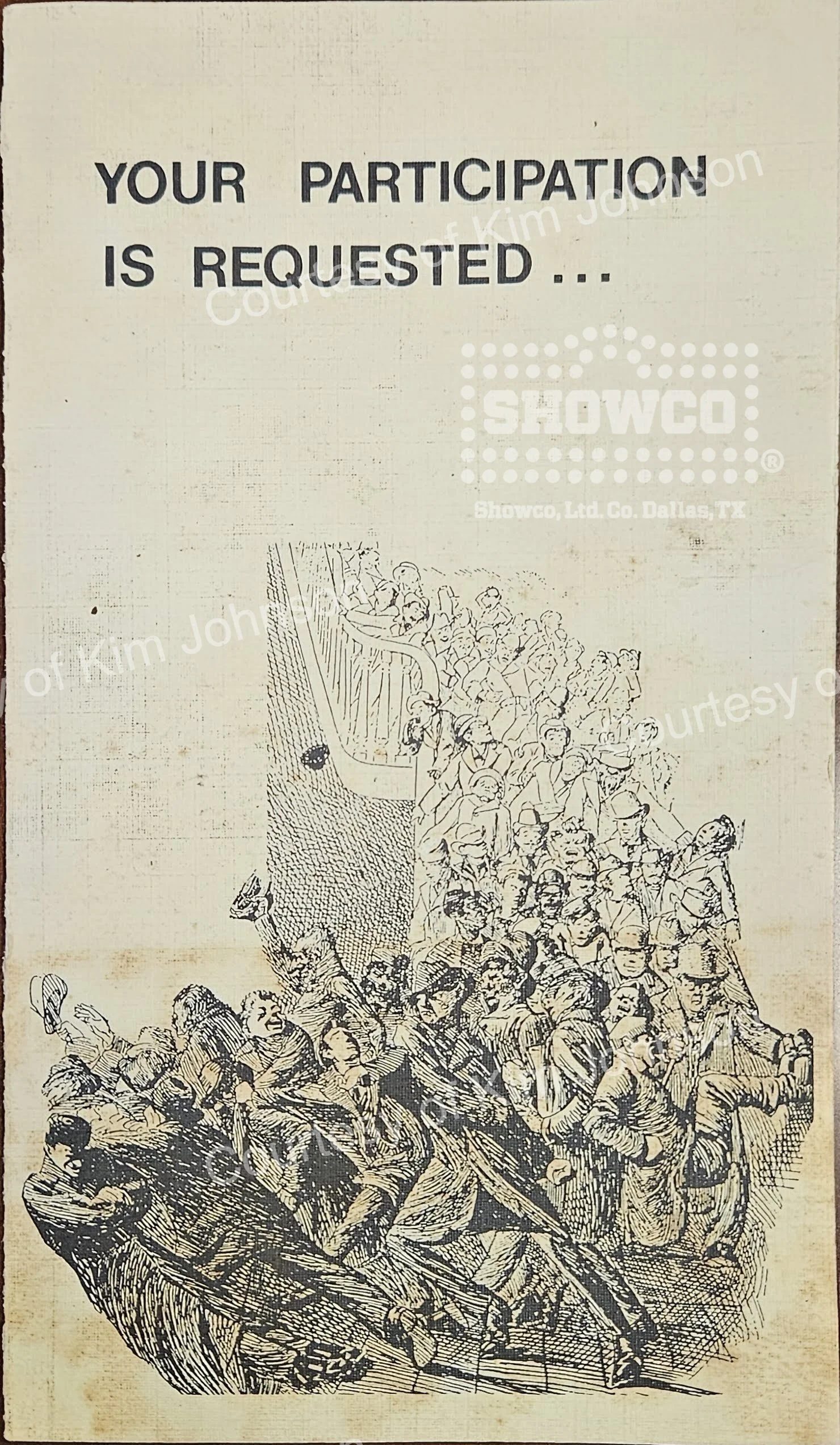 Showco Christmas Card Invitation