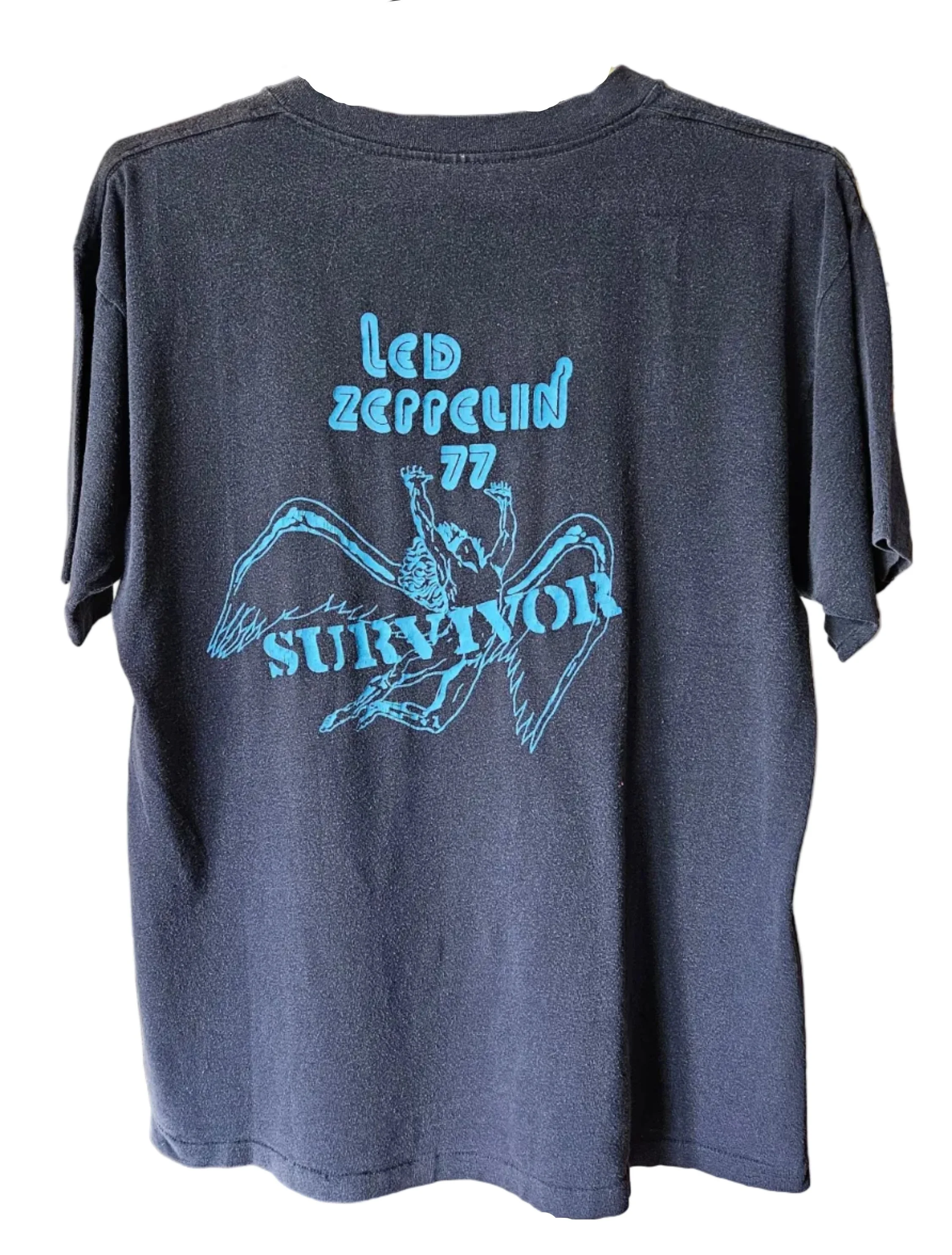 '77 Led Zeppelin Survivor Showco shirt