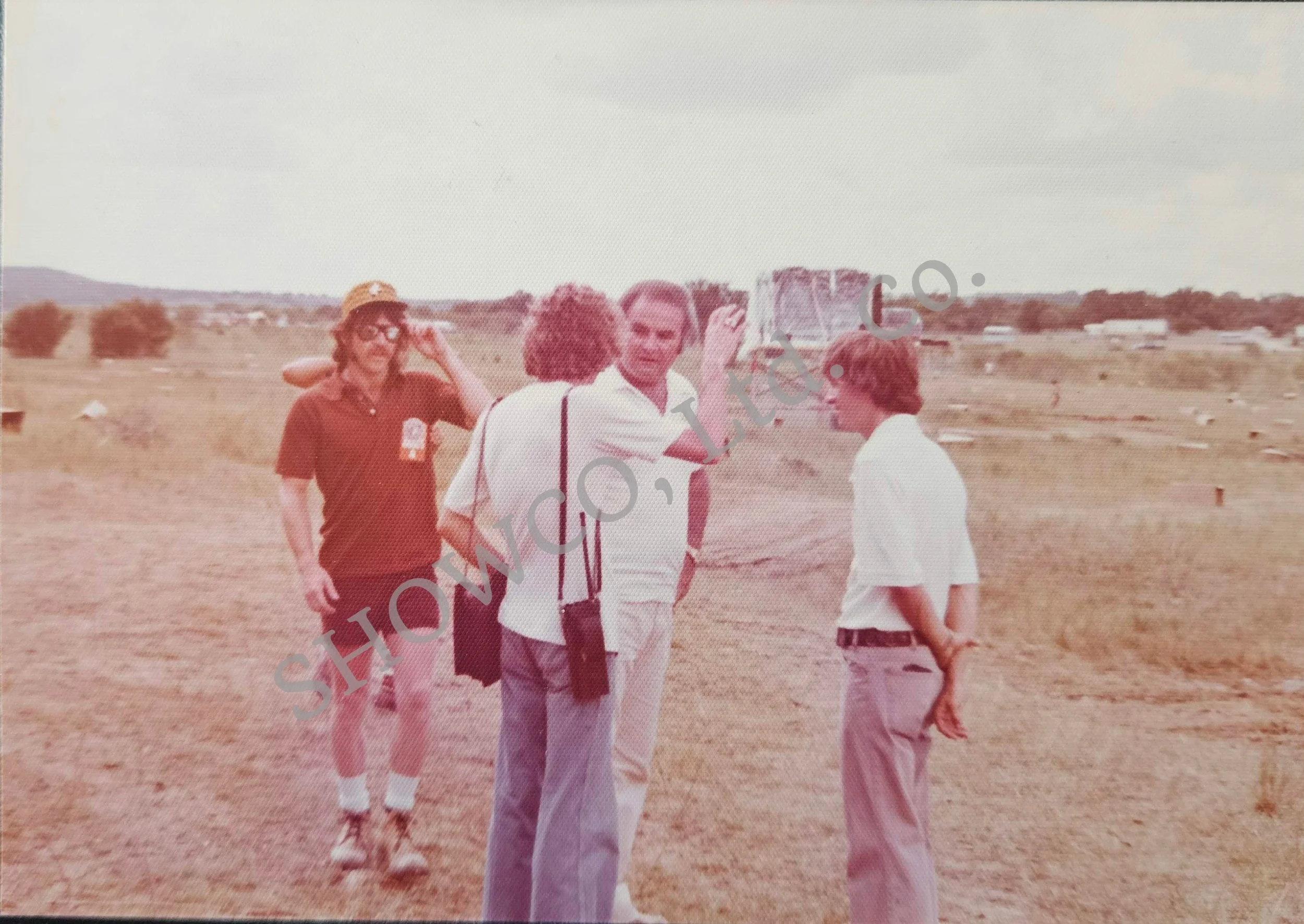 Sunshine Fest 1975 Event organizers - Courtesy Chari Short