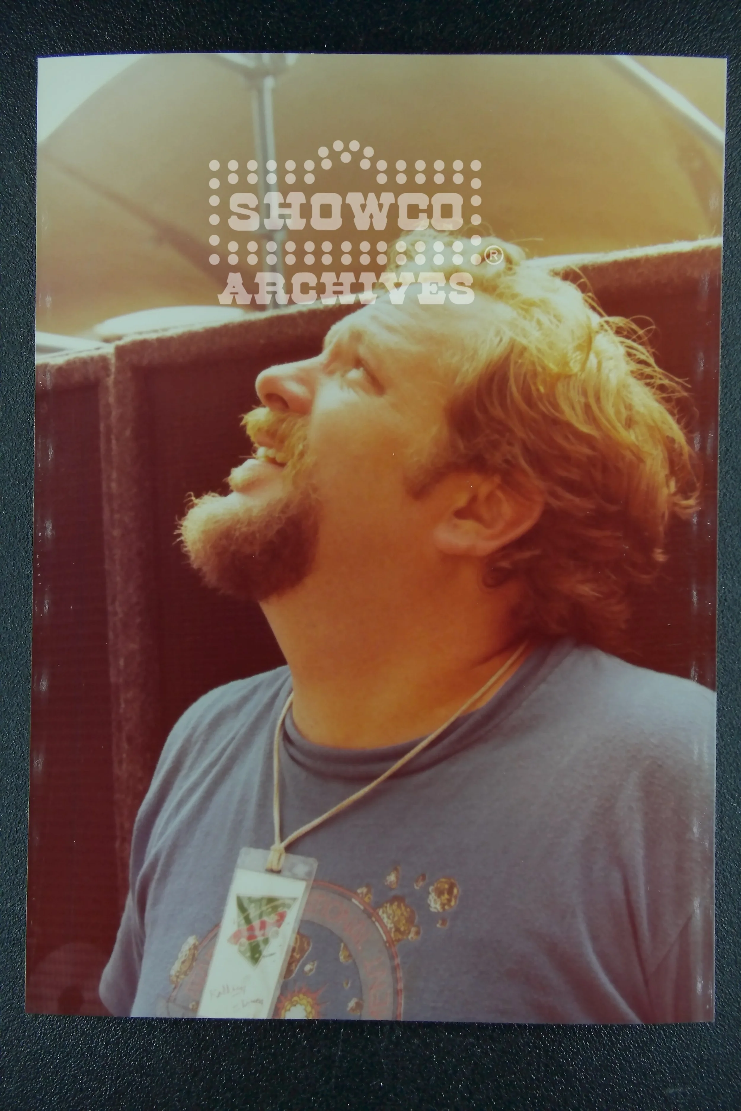 The Rolling Stones 1982 Europe - Site Coordinator Jim Dunbar