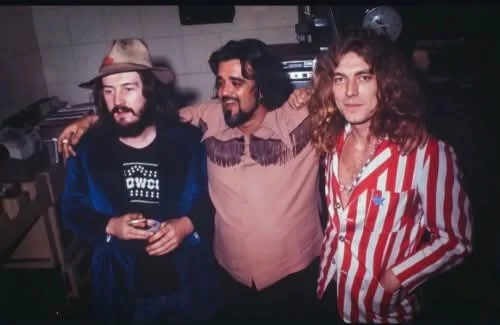 John Bonham, Wolfman Jack, Robert Plant