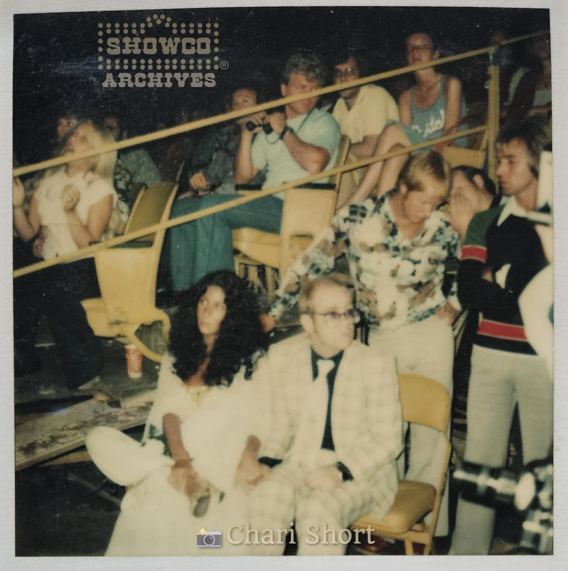 Cher, Elton John at Wings over Hollywood 1976 