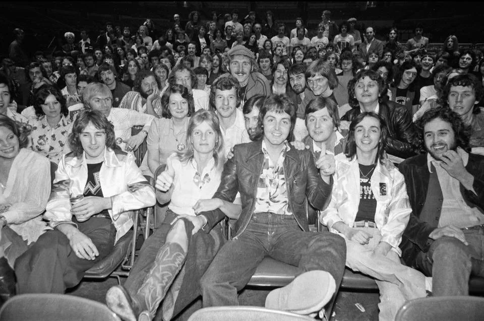 Wings with Jimmy sporting a Showco shirt