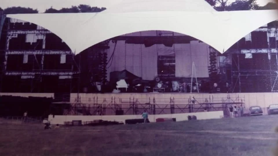 Led Zeppelin Knebworth stage