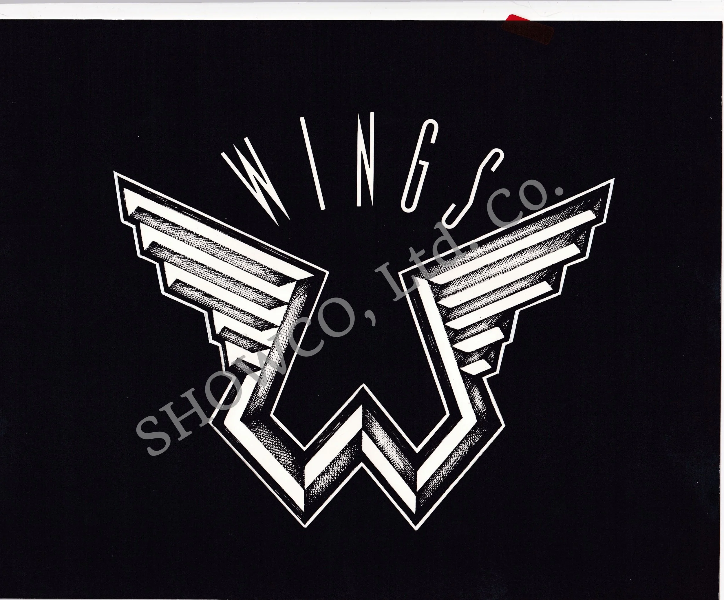 Wings film positive from Denton Toms stash