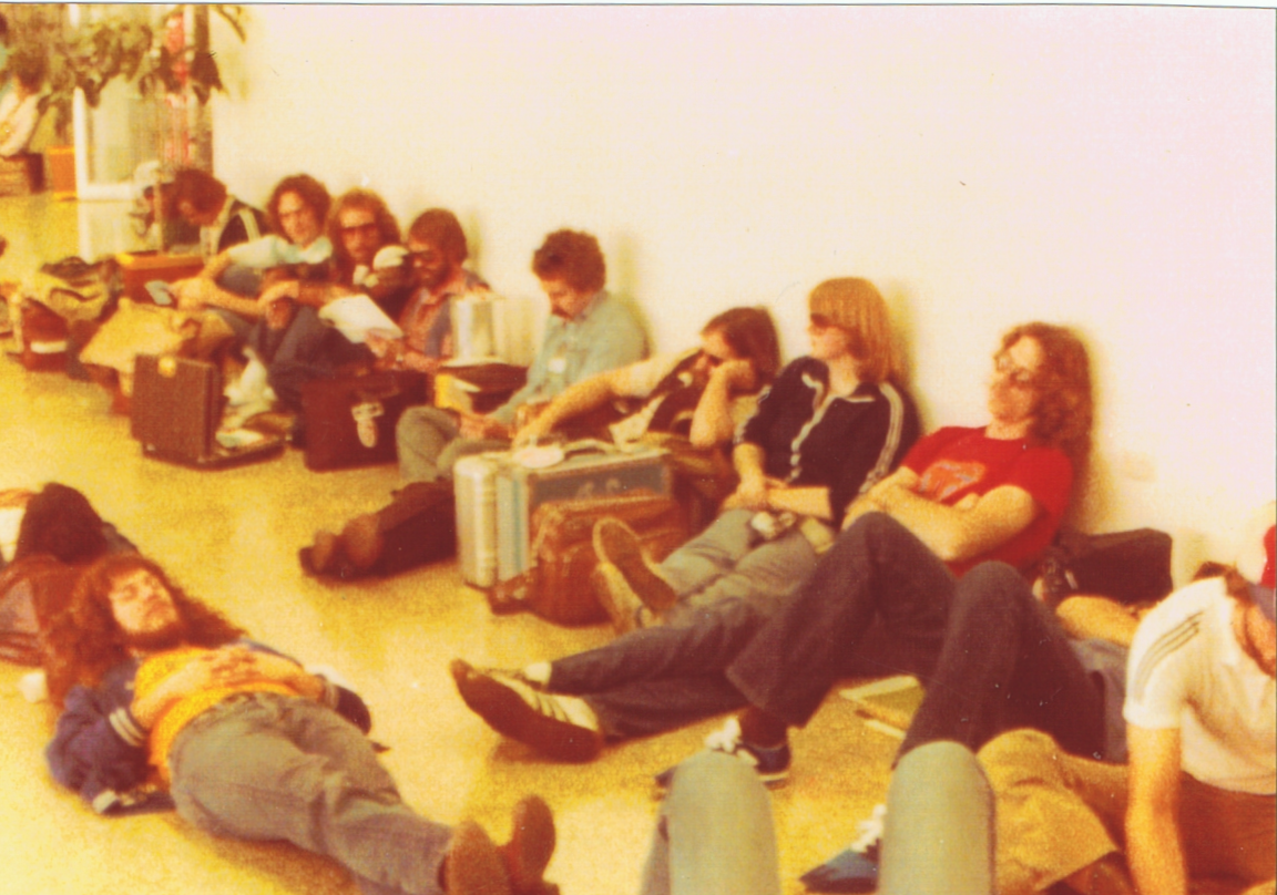 Arrival Havana waiting to be let in - 1979