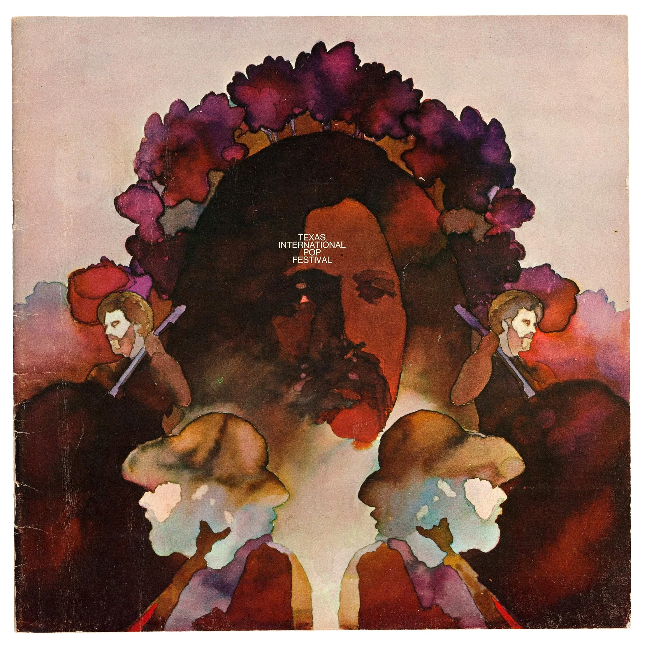 Cover of the Program for the Texas International Pop Festival.