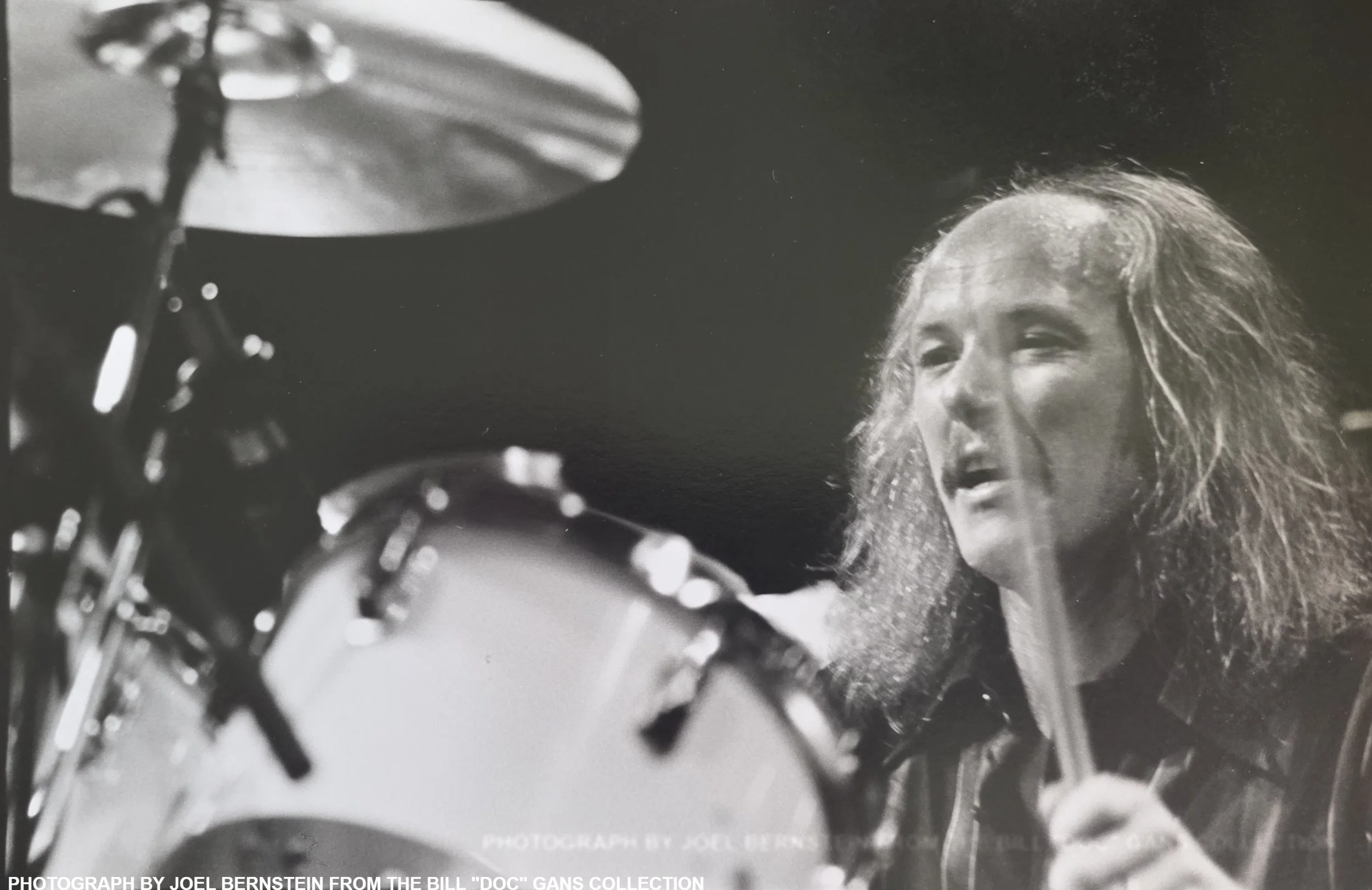 Russ Kunkel at the drum kit.