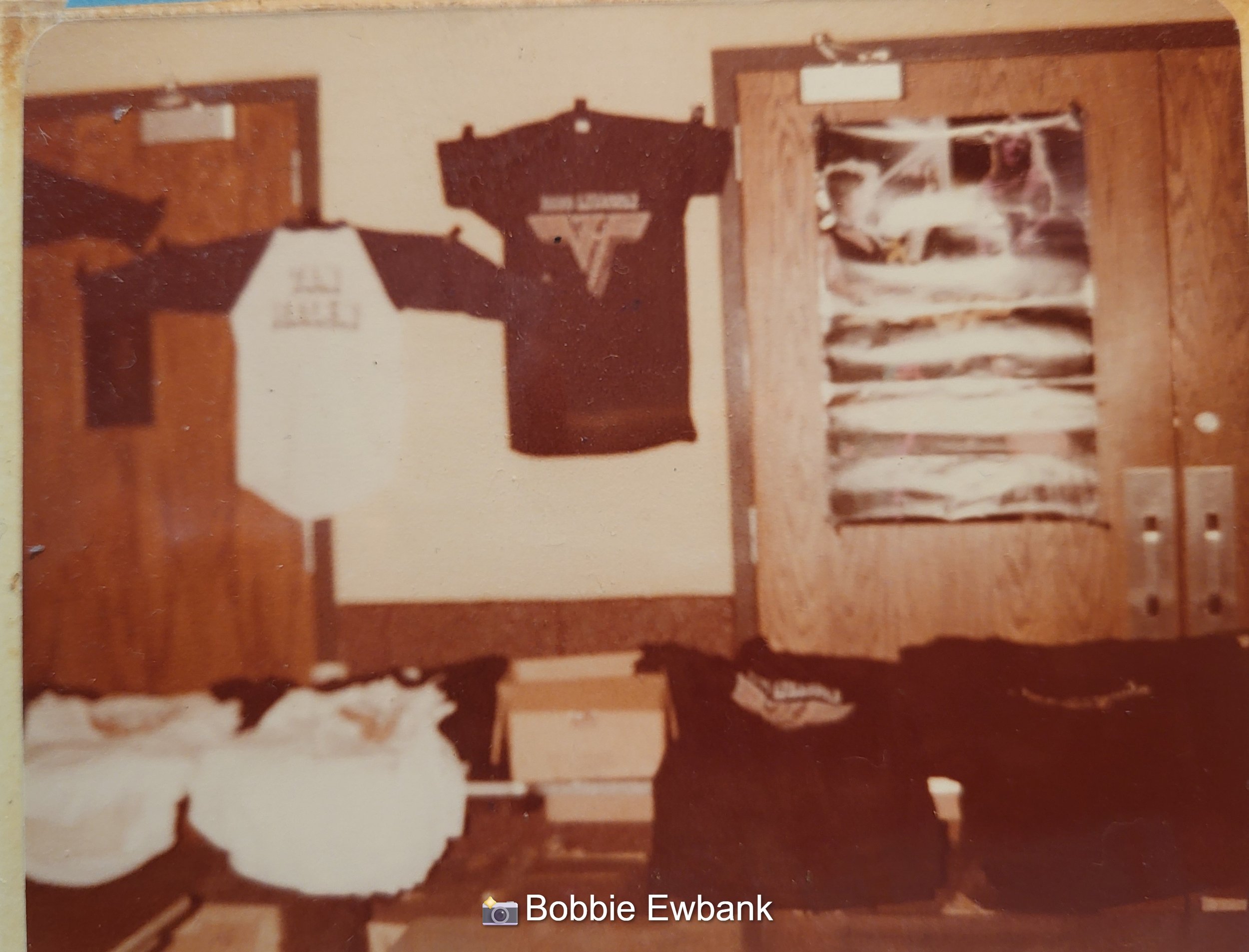 Van Halen Merch Table